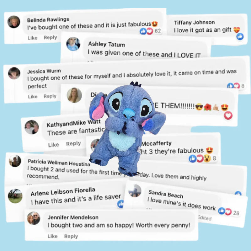 Breathing stitch hug 🤗 | your ultimate sleep champion